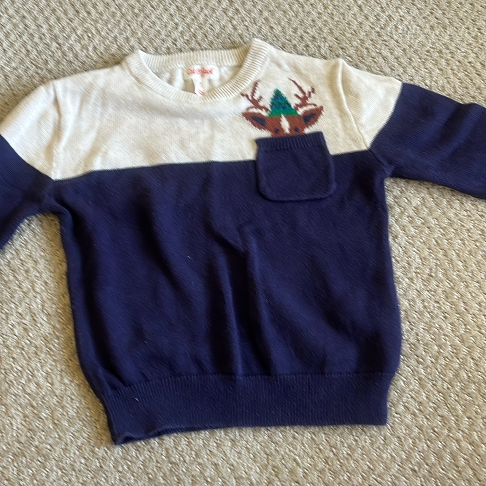 Cat and jack super cute Christmas sweater